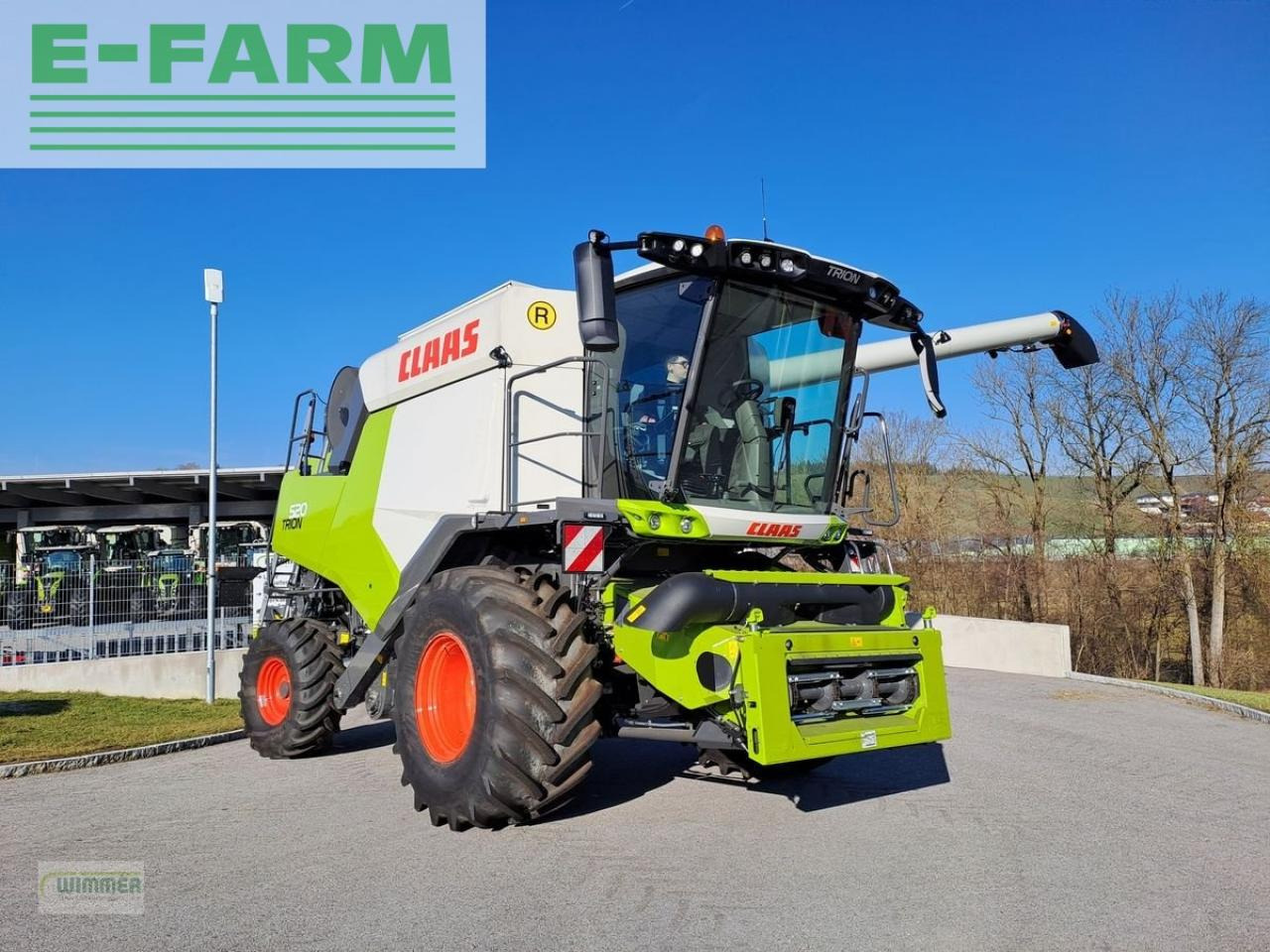 Labības kombains CLAAS trion 520: foto 15