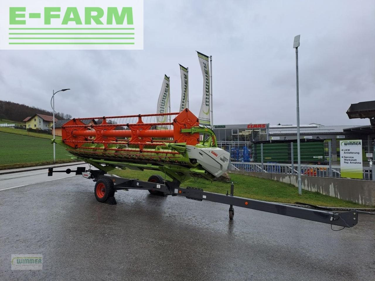 Labības kombains CLAAS trion 520: foto 16