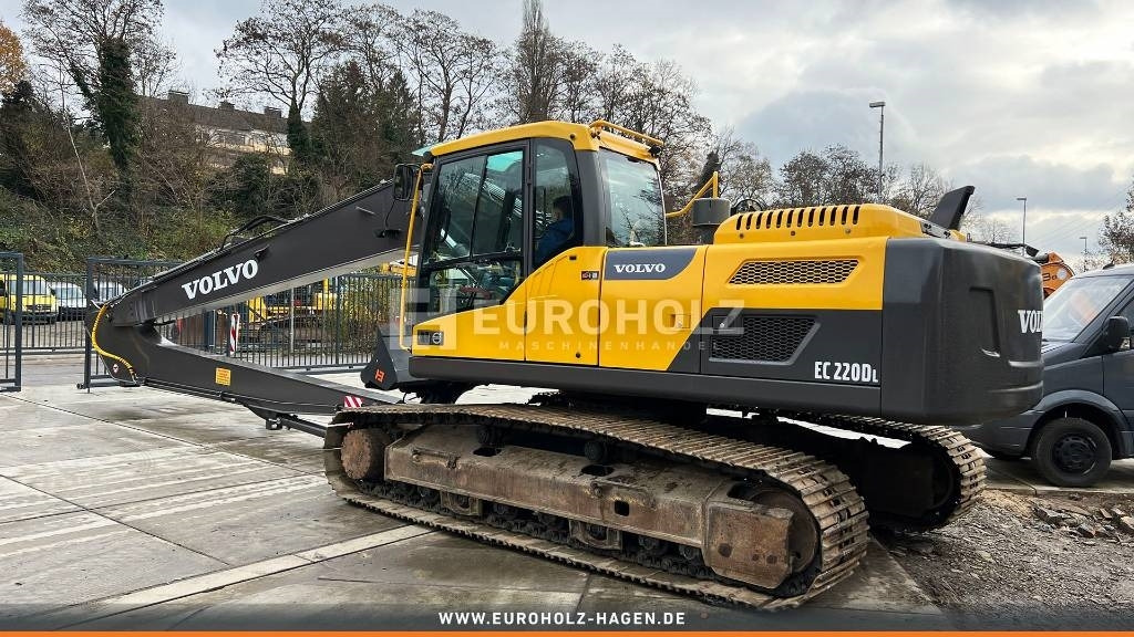 Kāpurķēžu ekskavators Volvo EC 220, Kettenbagger mit Long Reach, Kamera, Klima: foto 9