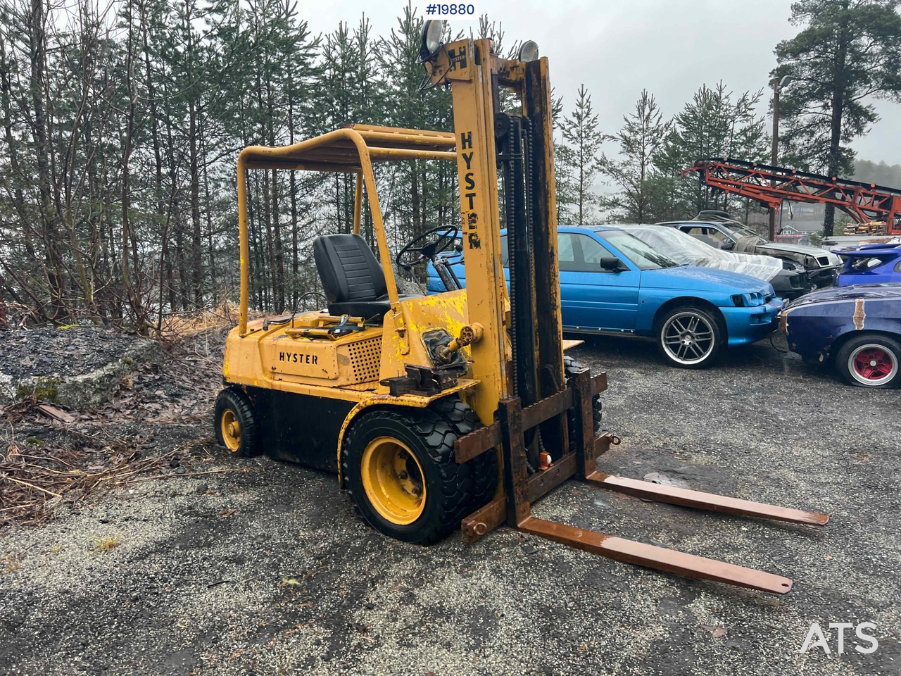 Autokrāvējs Hyster H60f: foto 7