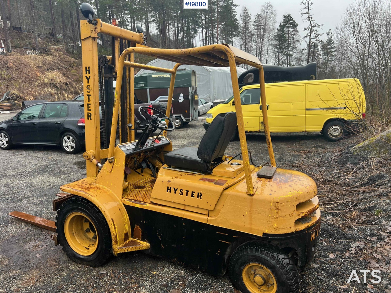 Autokrāvējs Hyster H60f: foto 16