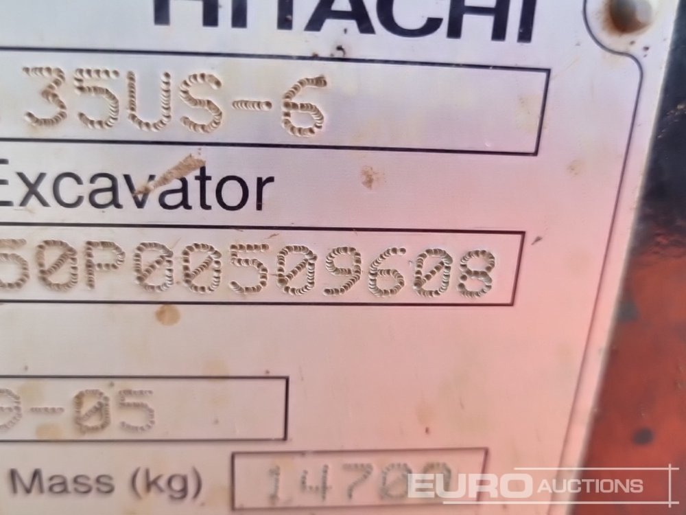 Kāpurķēžu ekskavators 2019 Hitachi ZX135US-6: foto 44