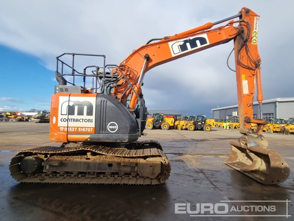 Kāpurķēžu ekskavators 2019 Hitachi ZX135US-6: foto 6