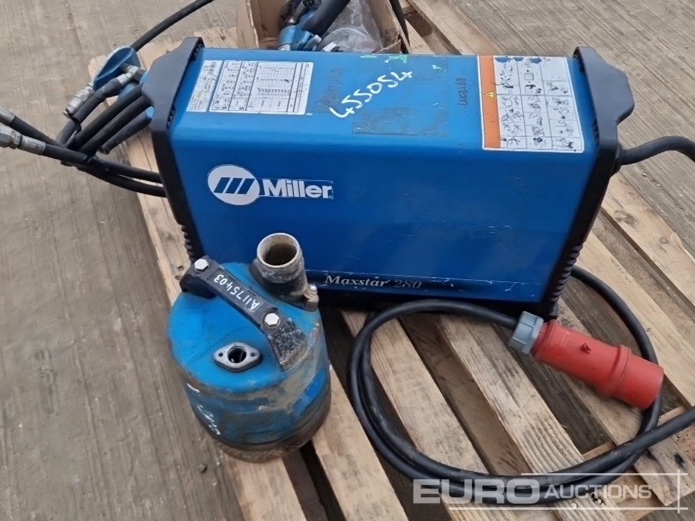 Celtniecības maisītājs Hydraulic Impact Wrench (2 of), Miller 415Volt Welder, Submersible Pump: foto 13