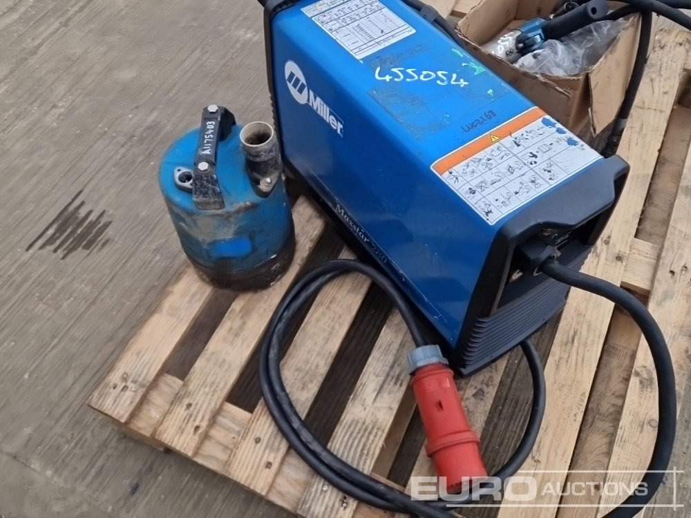 Celtniecības maisītājs Hydraulic Impact Wrench (2 of), Miller 415Volt Welder, Submersible Pump: foto 14