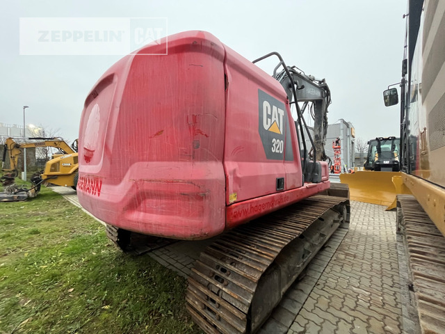 Kāpurķēžu ekskavators Cat 320-07B: foto 7